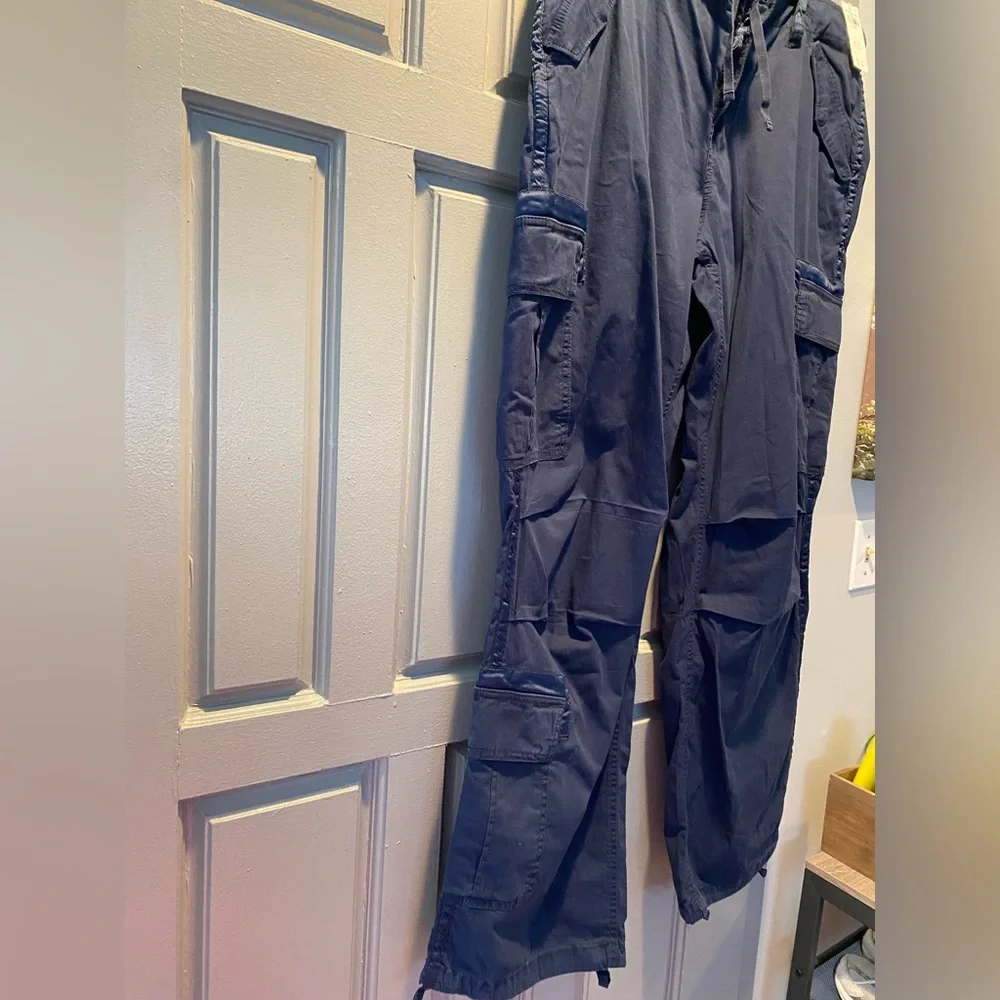 A&F blue cargo pants NWT - Picture 6 of 14